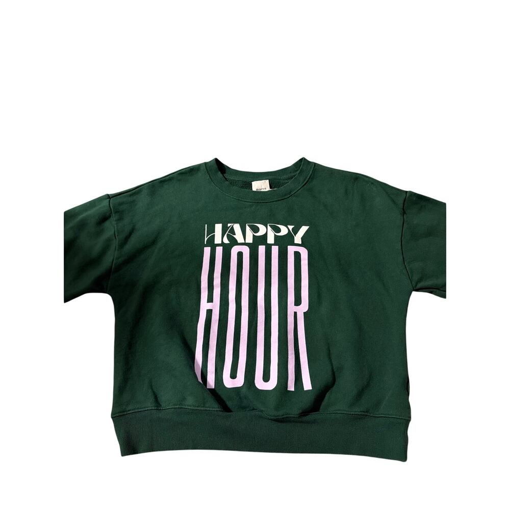 Women’s Maeve ‘Happy Hour’ sweatshirt 💚